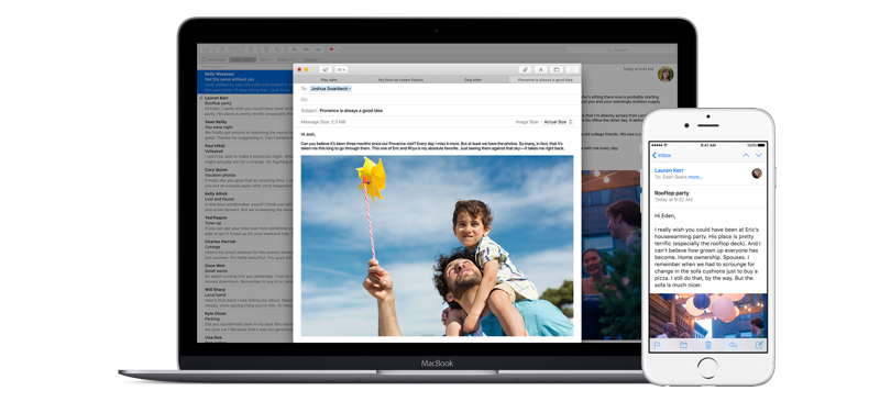 Apple Mail service as mail for Apple users 